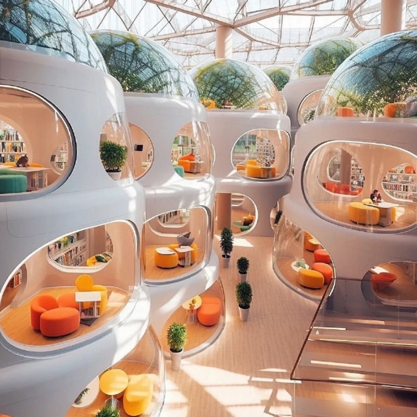 Design Connext - เมื่อให้ Ai ออกแบบห้องสมุด 😱 ......