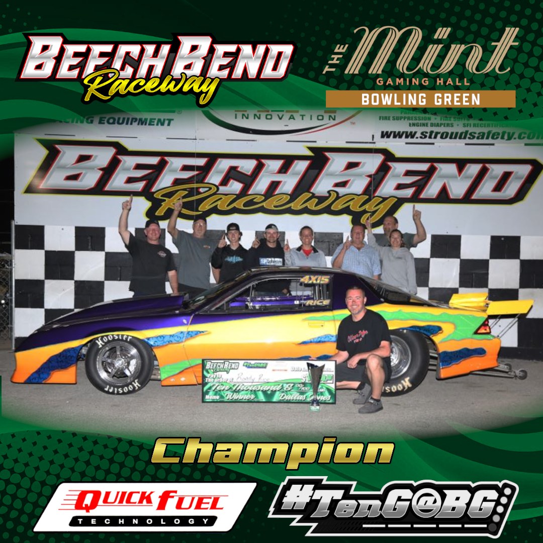 Beech Bend Raceway Park - Congratulations to Randy Rice for picking up ...