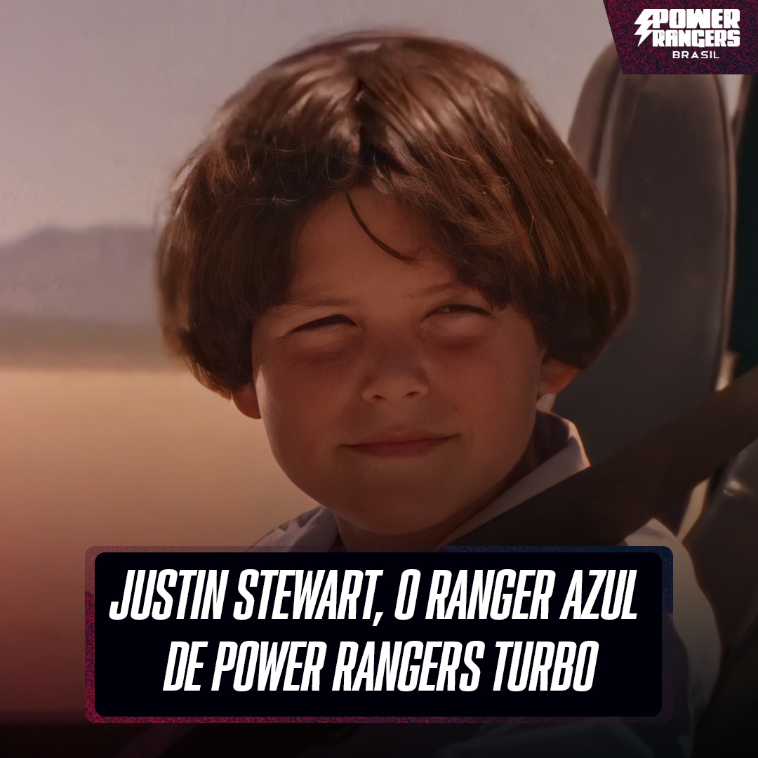 Justin Stewart, o Ranger Azul de... - Power Rangers Brasil
