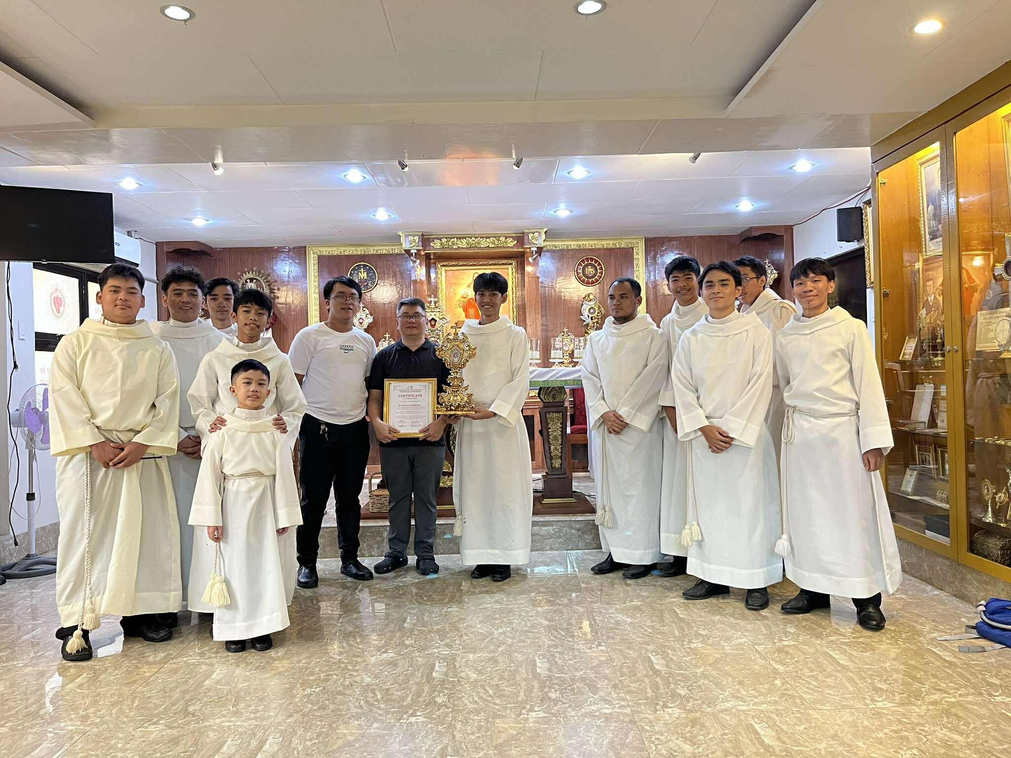 #TarcisiusRelicVisit2025 | Kasalukuyan nang kapiling ng delegasyon ng ...