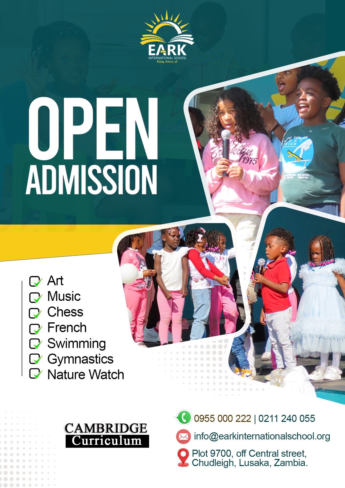 Enrolment for 2025/2026... - EARK international school | Facebook