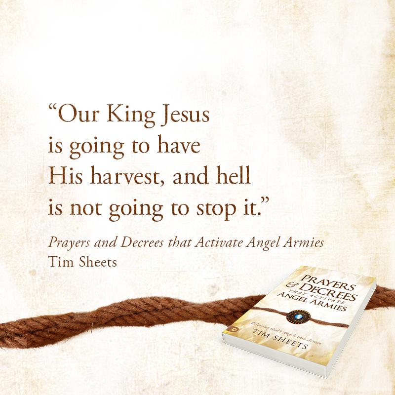 Tim Sheets - Our King Jesus is going to have His harvest,...