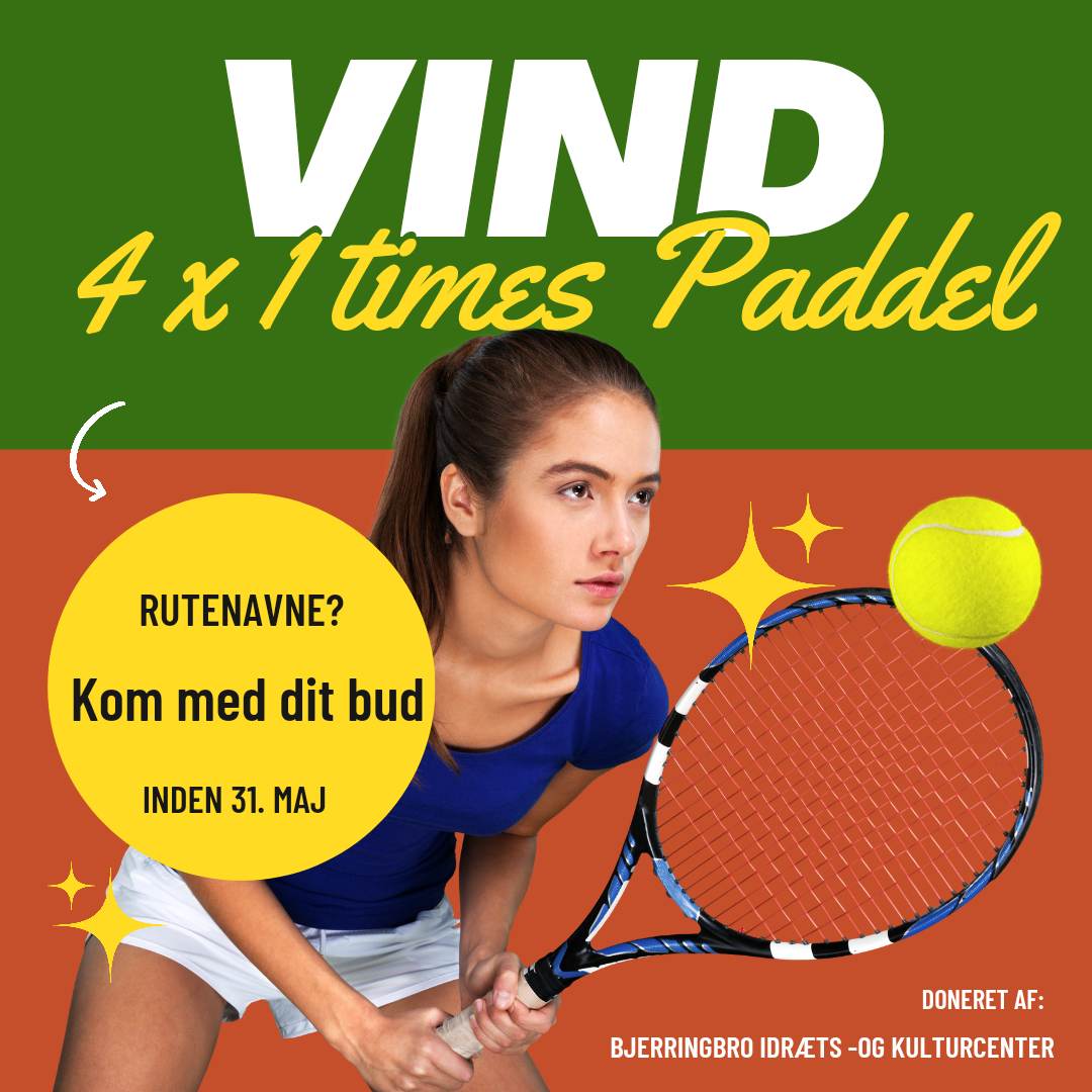 Stafet - ‼️ VIND 4x1 TIMES PADDEL ‼️ - GENOPSLAG Styregruppen for ...
