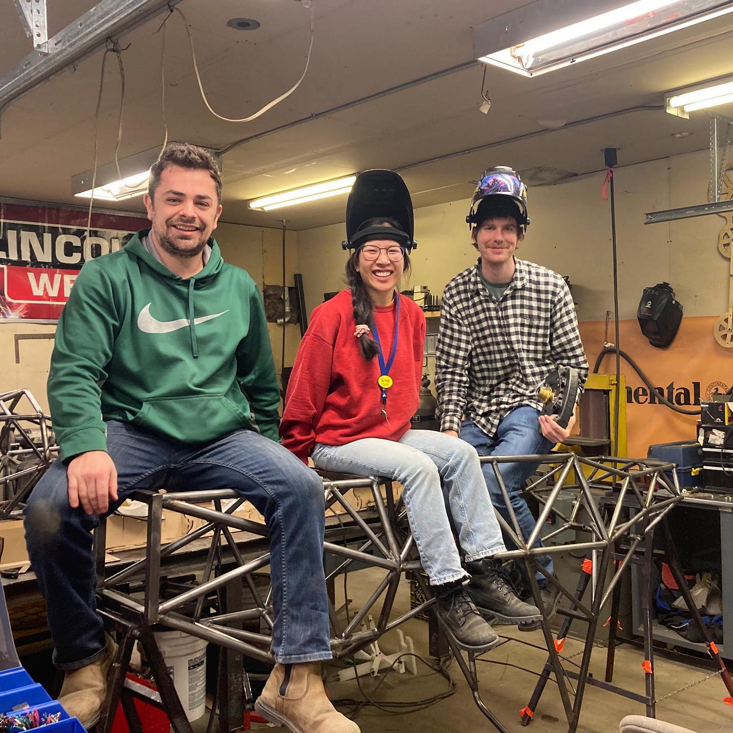 Our chassis is now fully welded!🚨... - UVic Formula Racing | Facebook