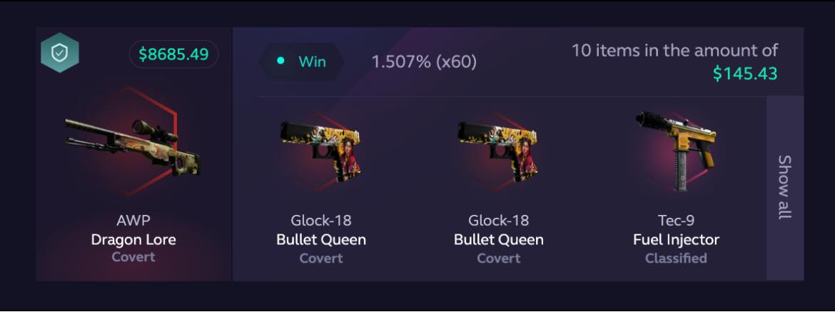 CS:GO Skin.Club - Someone’s lucky Tuesday - Dragon Lore...