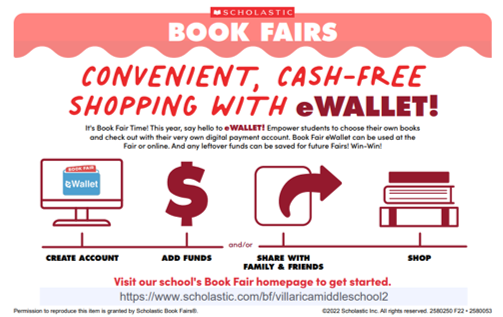 The book fair starts next week... - Villa Rica Middle School | Facebook