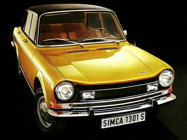 Fiche Technique Publicitaire Originale MOBIL Pour SIMCA 1301 S - Carton Plastifié 21x27 Cm, Vintage Français