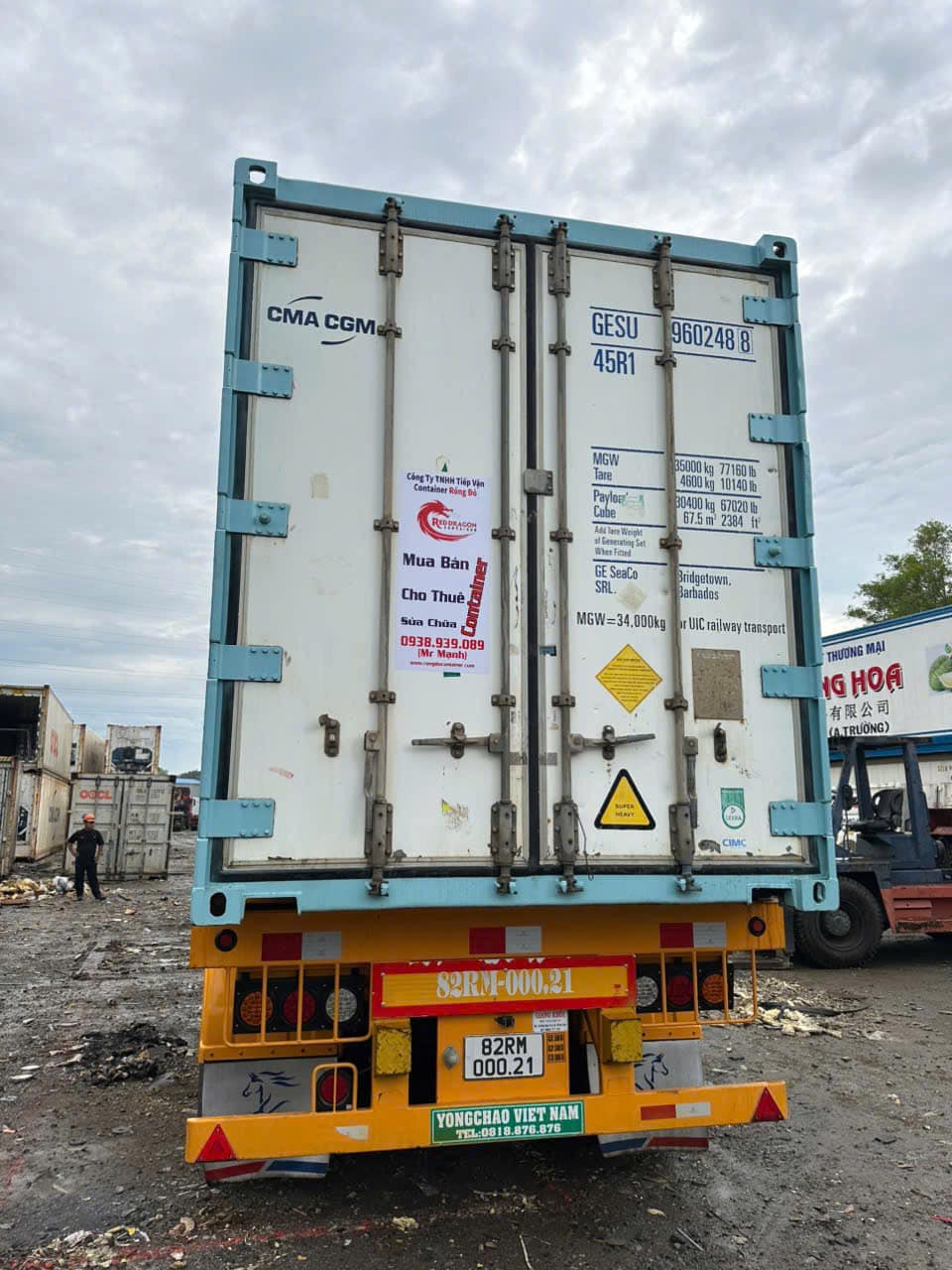 Rồng Đỏ Container