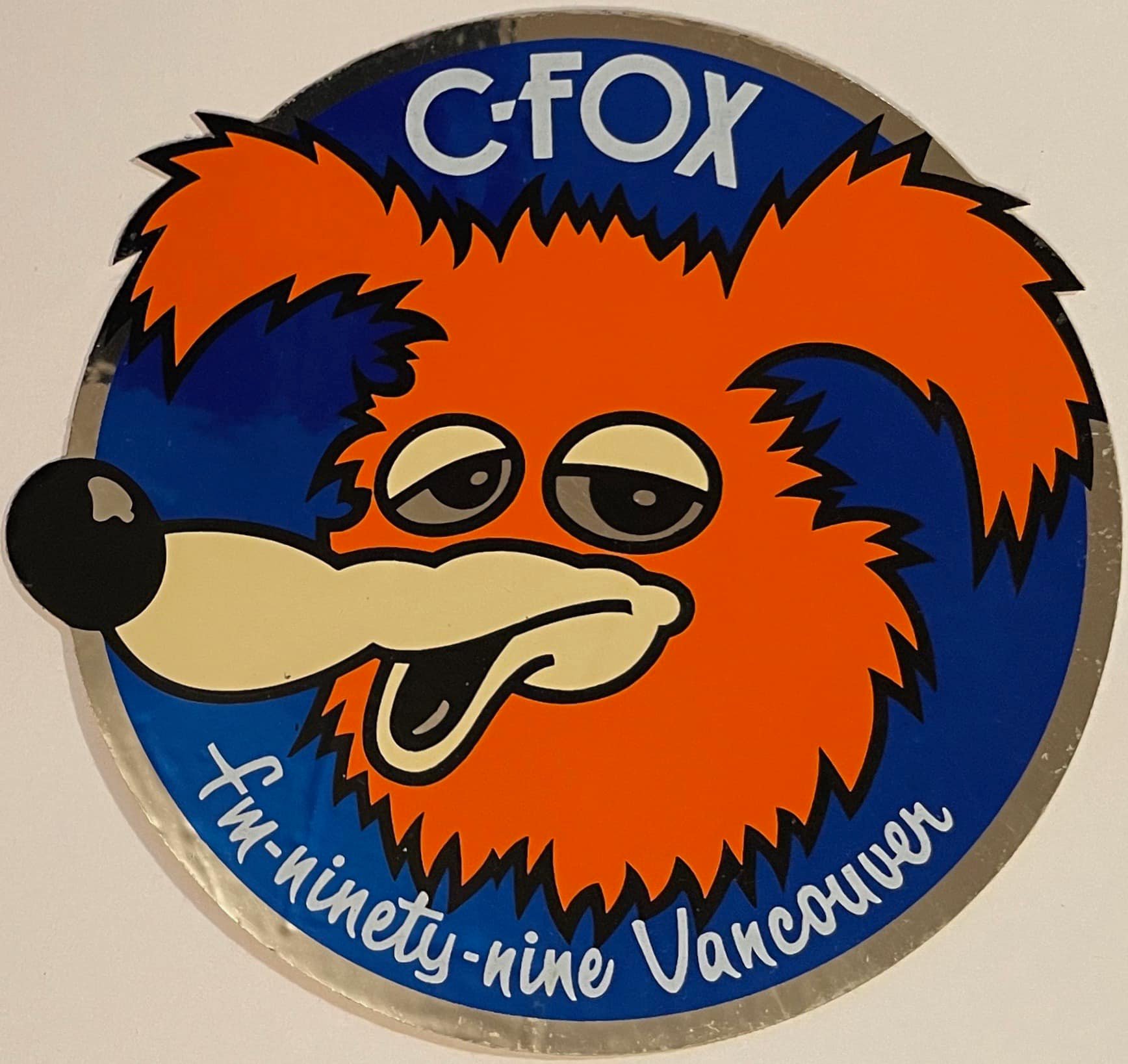 Old - A C-Fox sticker from the 1980s | Facebook