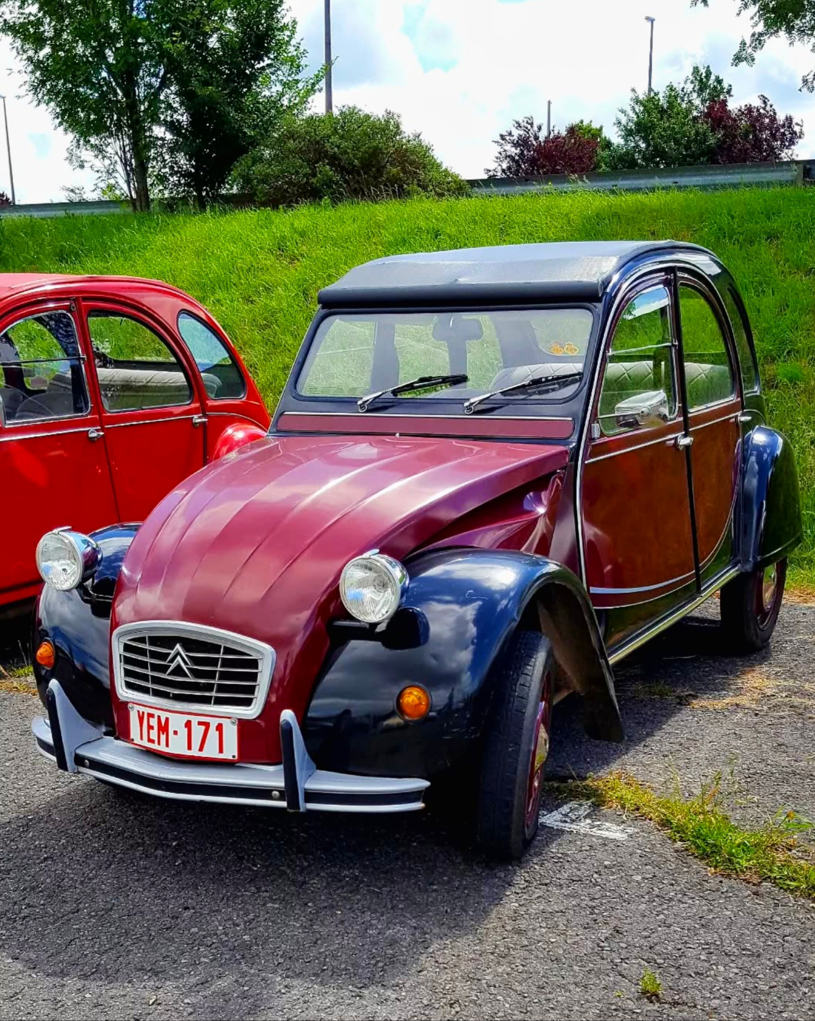 The Citroën 2CV (1948 - 1990).