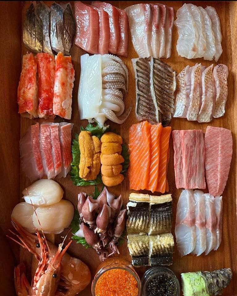 KANJI 刺身 (さしみ / Sashimi) – Sliced raw fish