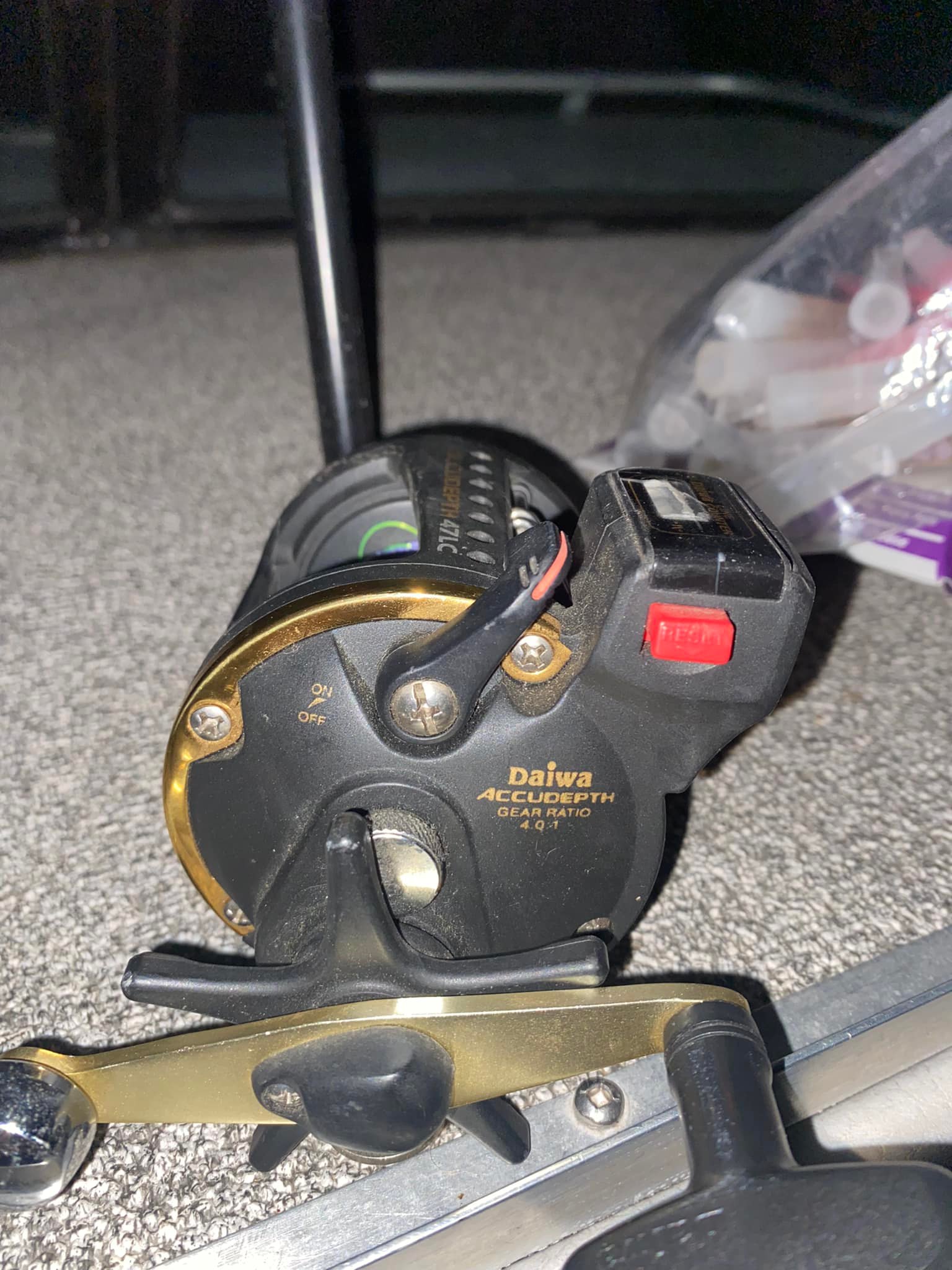 daiwa 47lc reel SG LINECOUNTER 3 4.2 : 1 : Sports & Outdoors the Accudepth LC offers smooth Daiwa Great Lakes Sealine 47