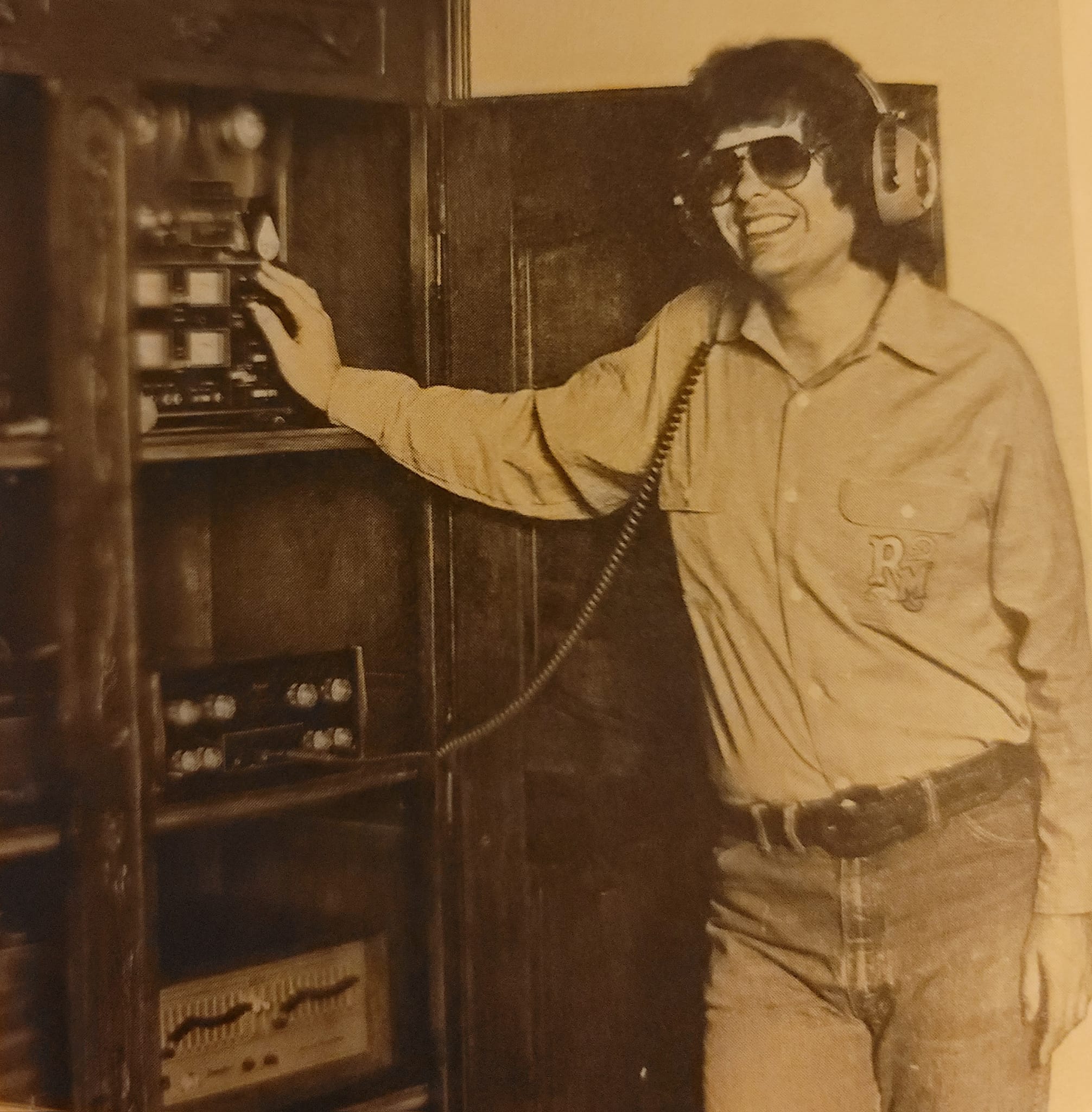 From my personal collection. This photo was taken of Ronnie in