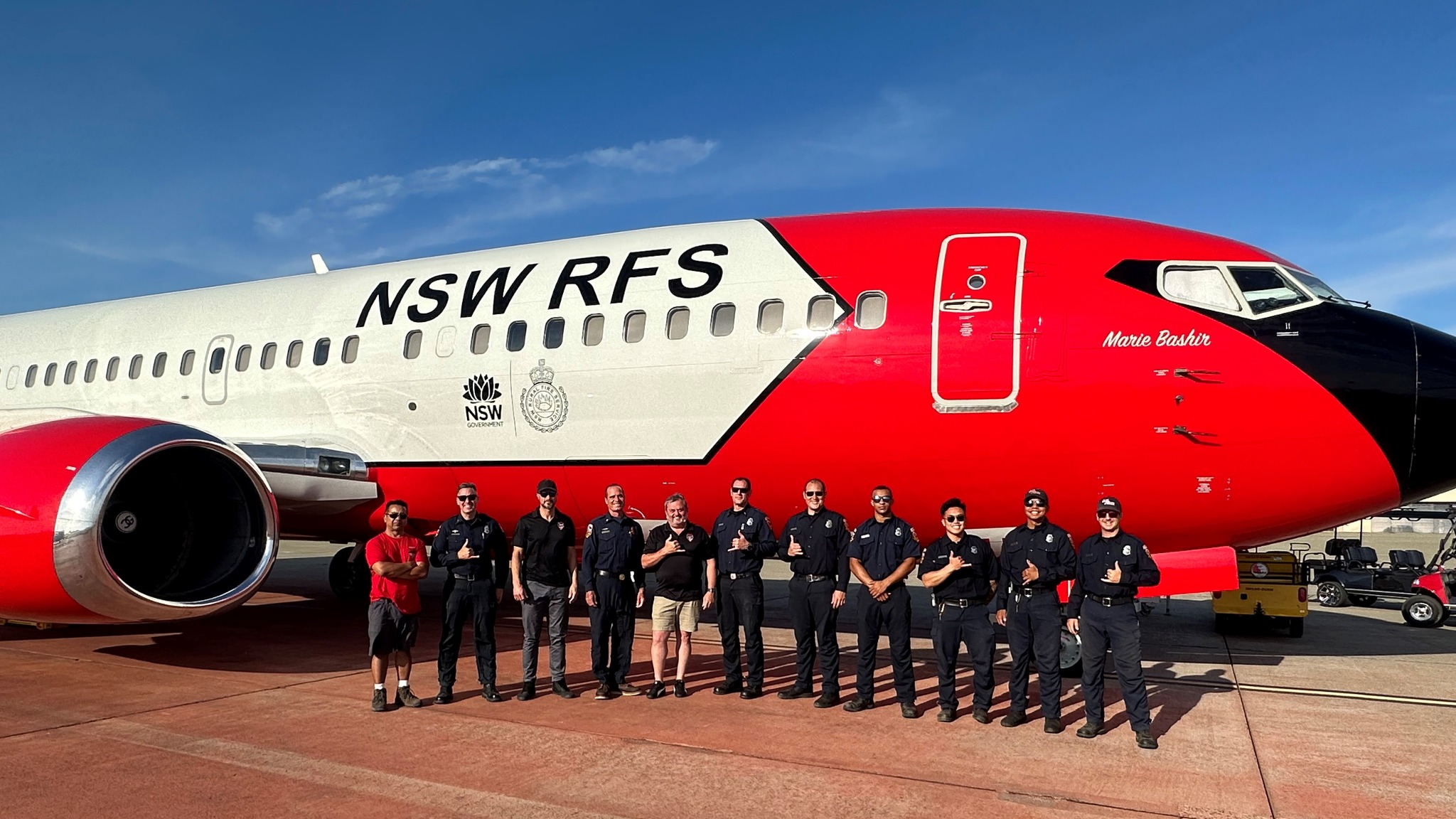 The #NSWRFS Large Air Tanker... - NSW Rural Fire Service | Facebook
