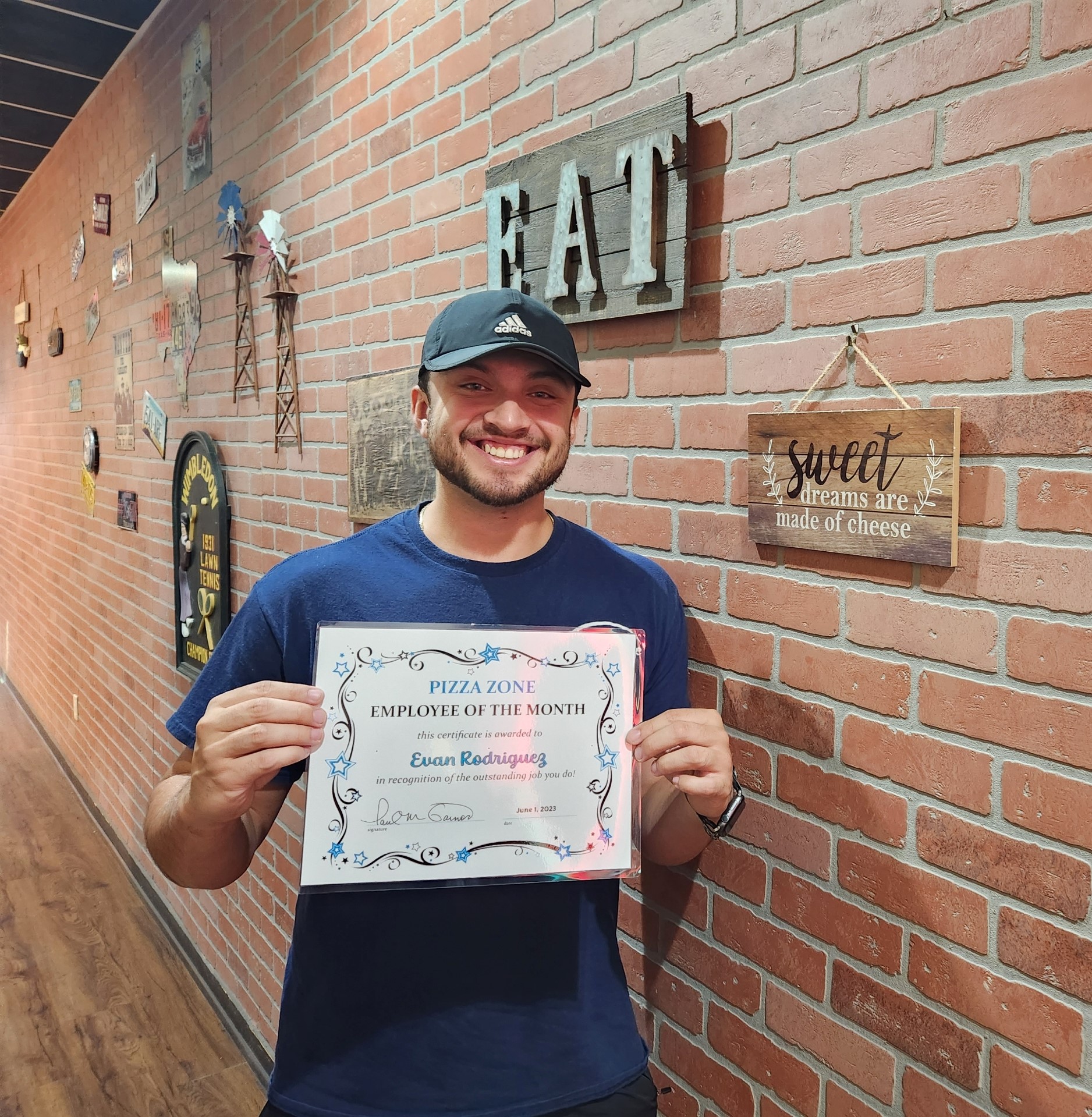 Pizza Zone - This month we are celebrating Evan R. as our... | Facebook
