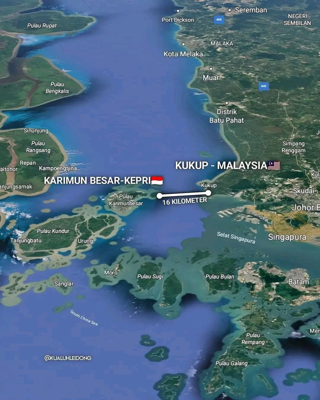 Fakta Dunia - Kenapa tidak buat Jembatan saja🤔 Atau takut di klaim lagi ...