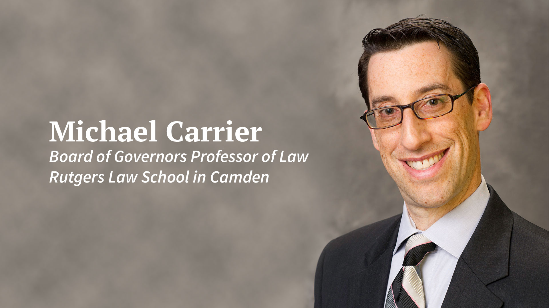 Congratulations to Michael... - Rutgers University—Camden
