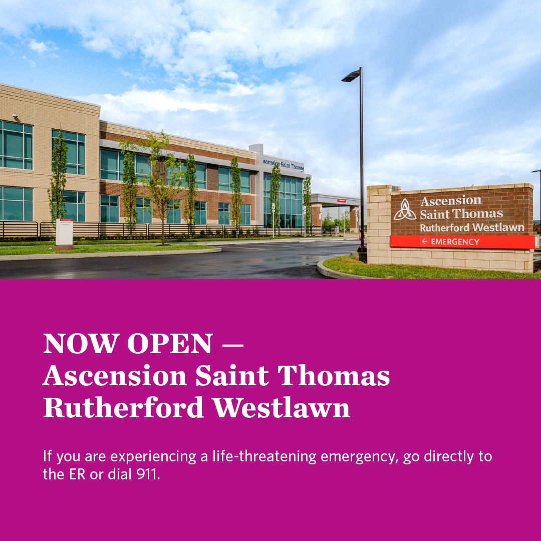 Ascension Saint Thomas Rutherford... - Ascension Saint Thomas | Facebook