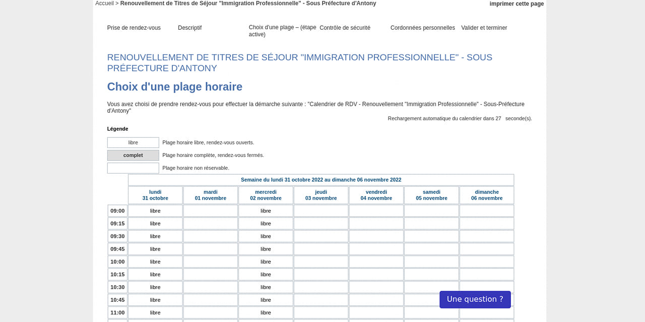 Rendez Vous Renouvellement Titre De Séjour Palaiseau