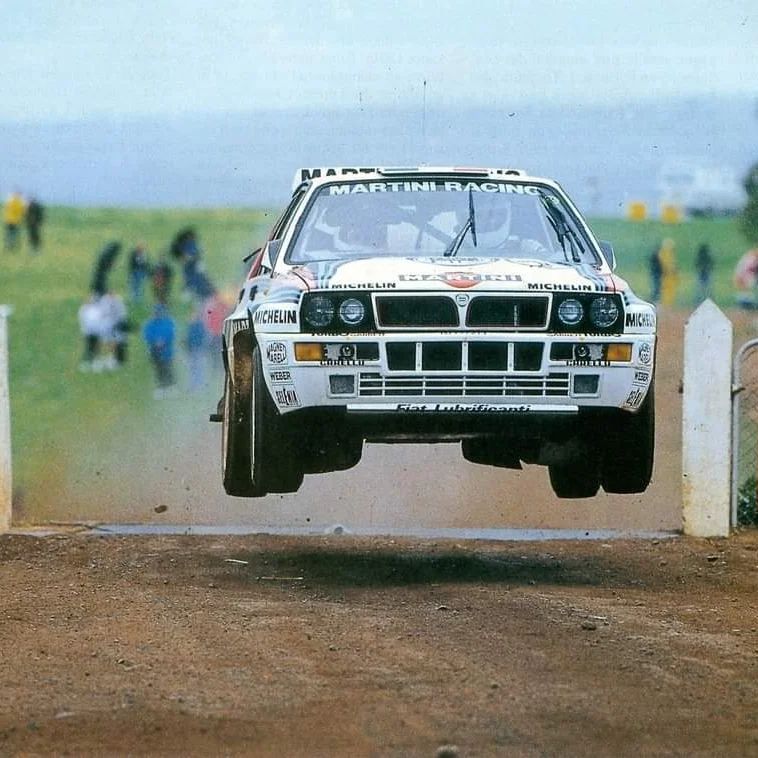 RALLY - 🇫🇷 Didier Auriol 🇫🇷 Bernard Occelli 🇮🇹 Lancia delta hf ...