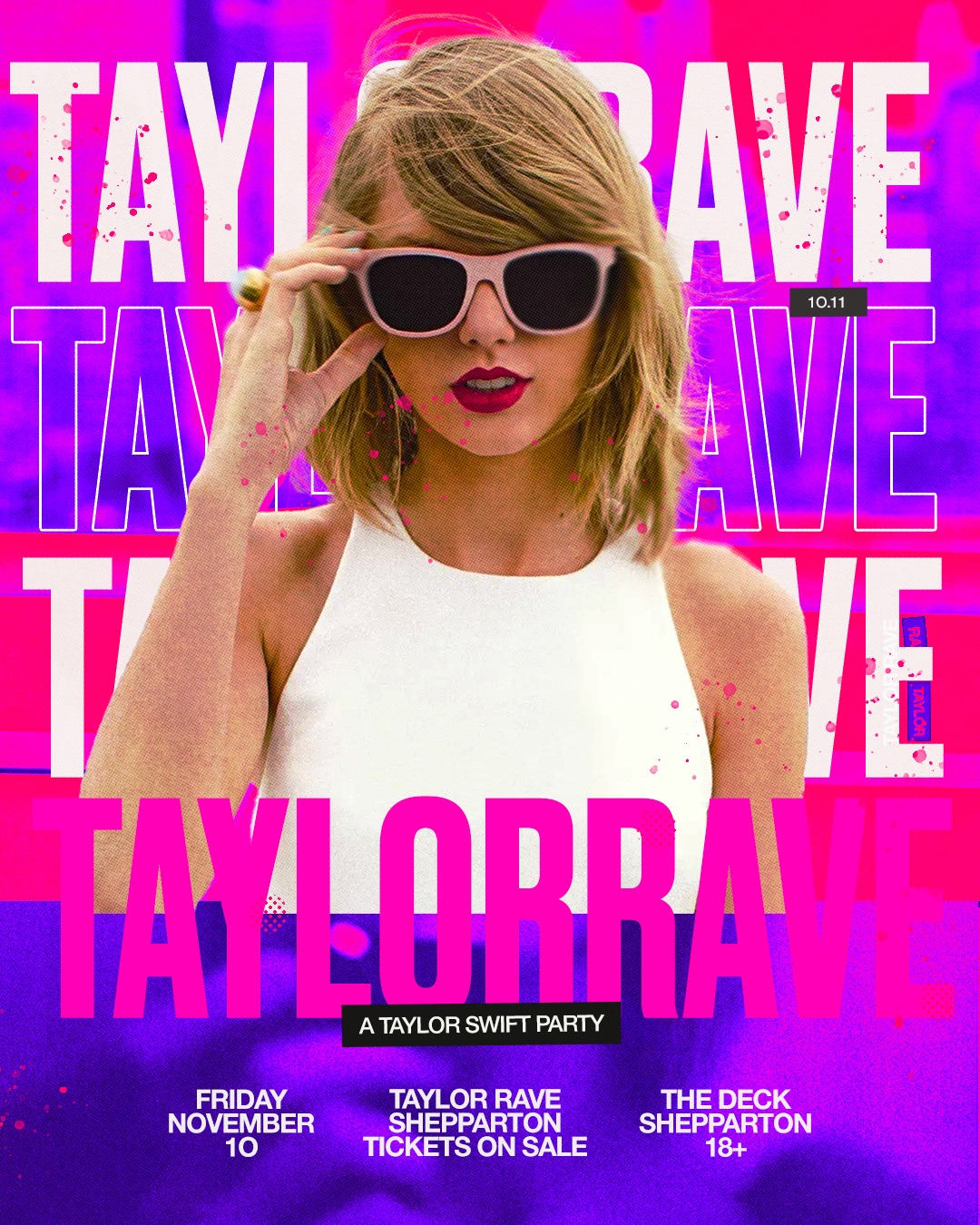 The Deck - 🚨EVENT ANNOUNCEMENT 🚨 TAYLOR RAVE - A TAYLOR...
