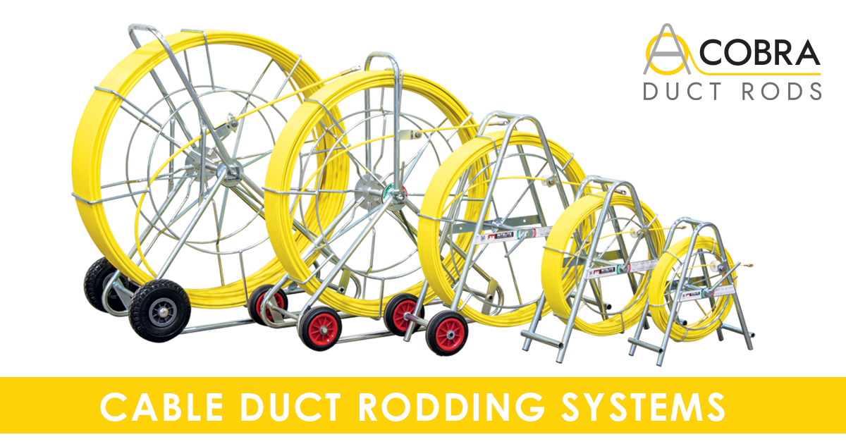 Cobra - The Cobra Duct Rod traceable cable duct rodding systems are ...