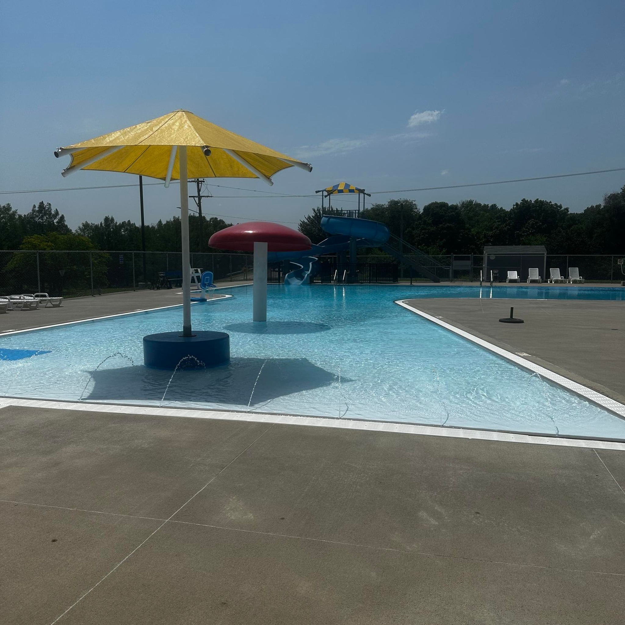 Due to cold... - Valley Falls City Pool at Delaware Pointe