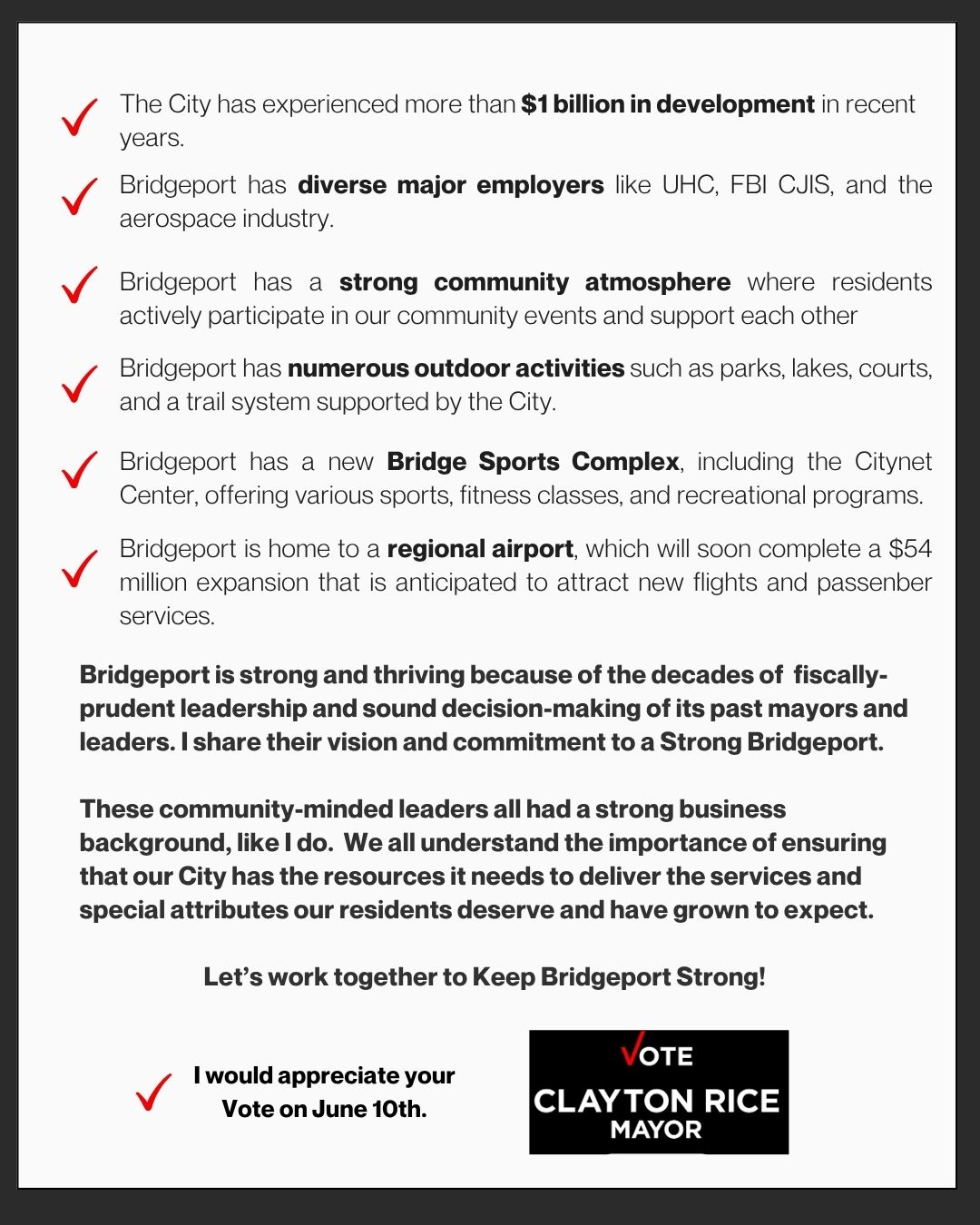 Clayton Rice Bridgeport City Councilman