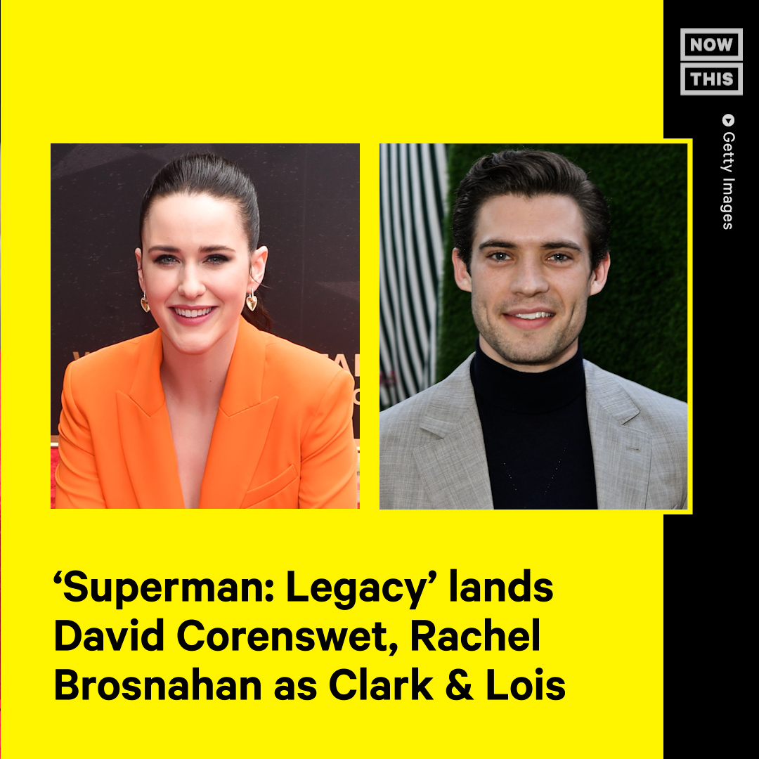 NowThis - DC Studios has officially found its new Clark Kent and Lois ...