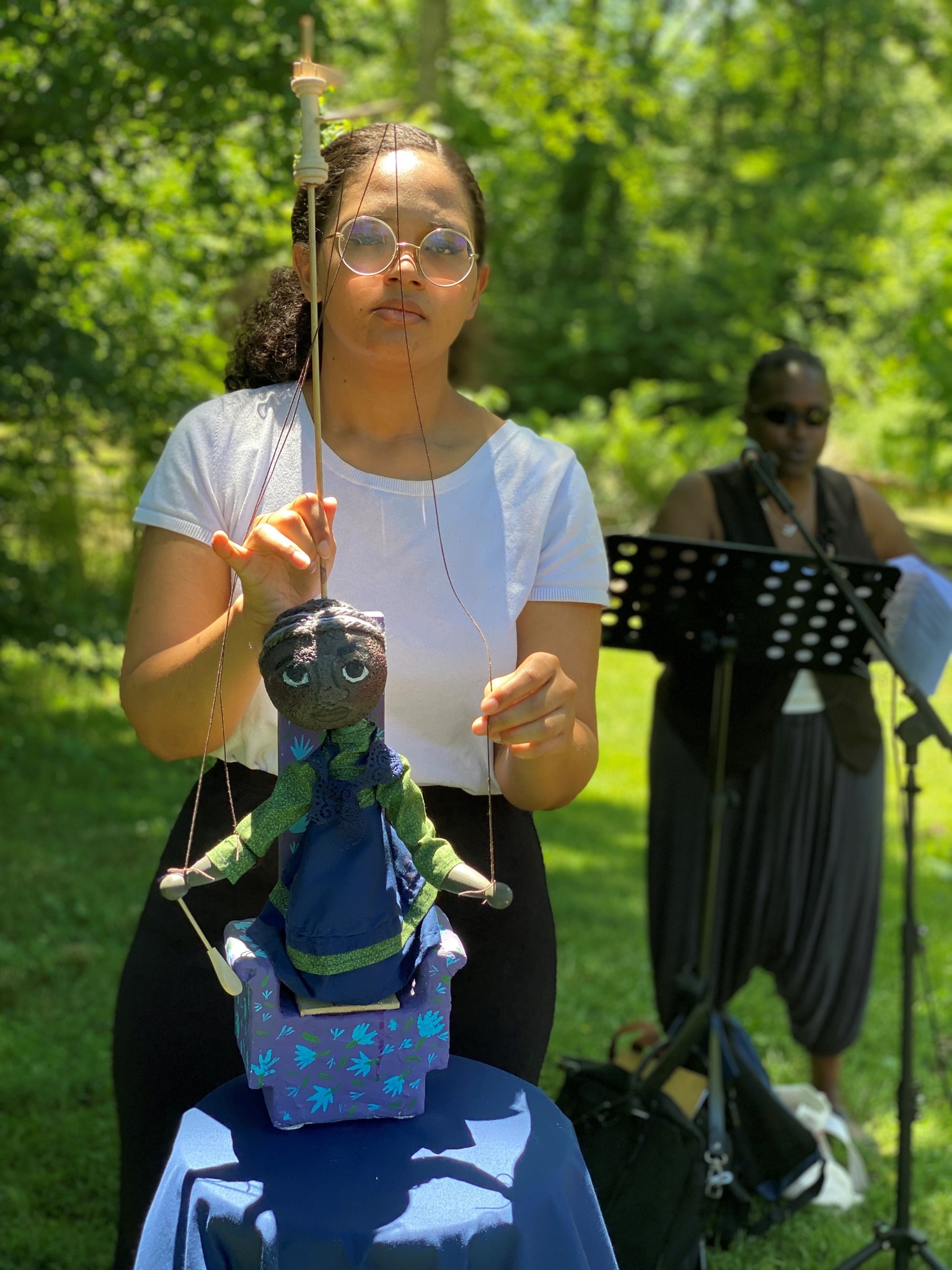 Leah & the Rabbit... - Vance Birthplace State Historic Site