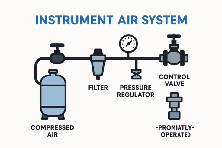 How its Works | This diagram depicts a basic instrument‐air supply loop ...