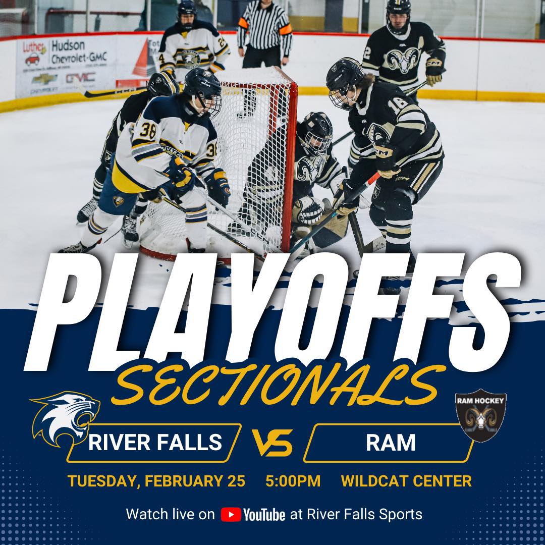 🏒🏒🏒 Sectional Game! The Cats keep... - River Falls HS Hockey | Facebook