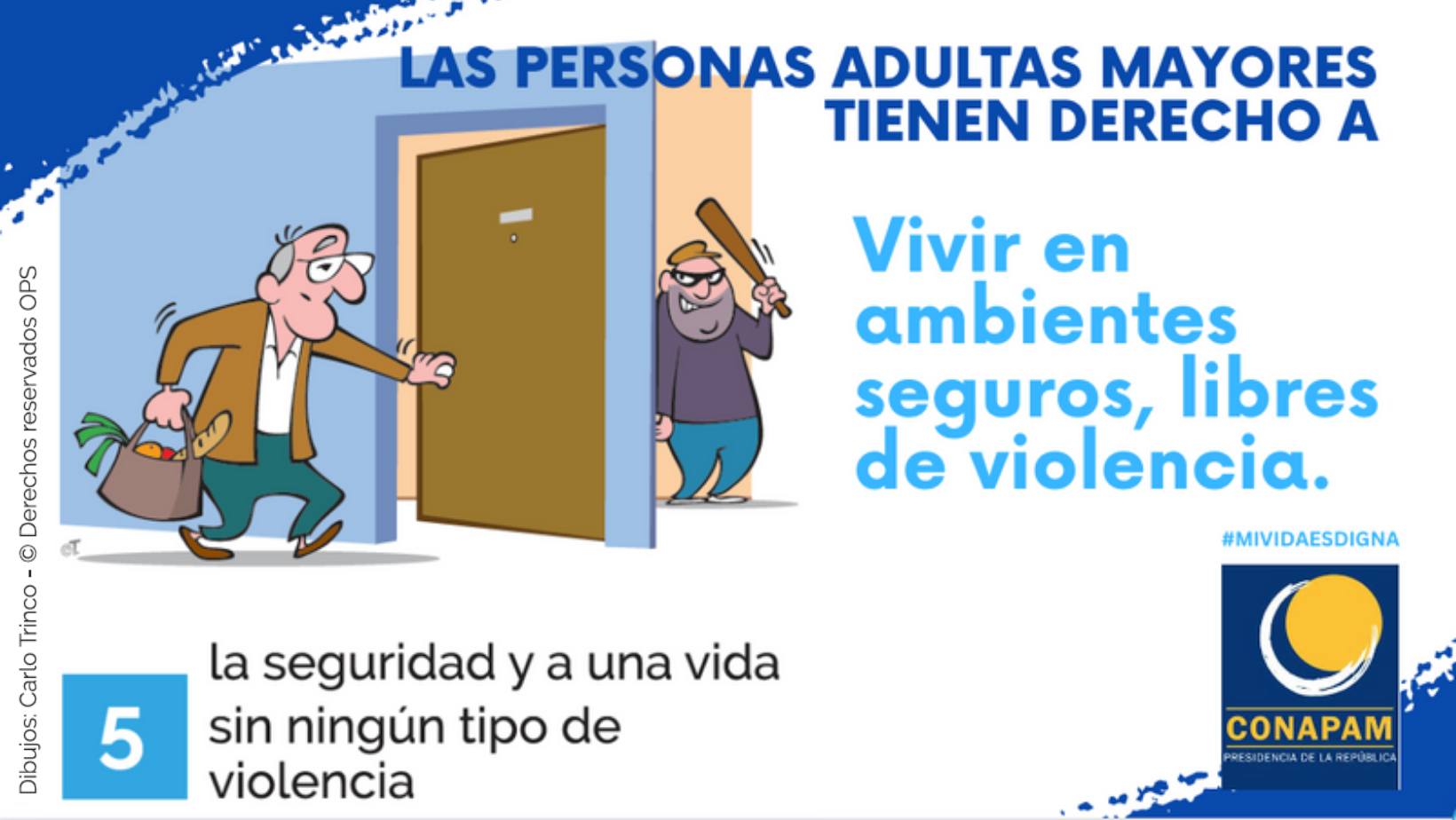 CONAPAM - 5. Las personas adultas mayores tienen derecho a... | Facebook