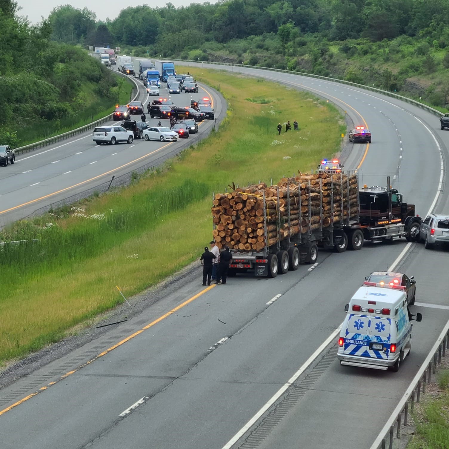 New York State Police say a logging... - WNYT NewsChannel 13 | Facebook