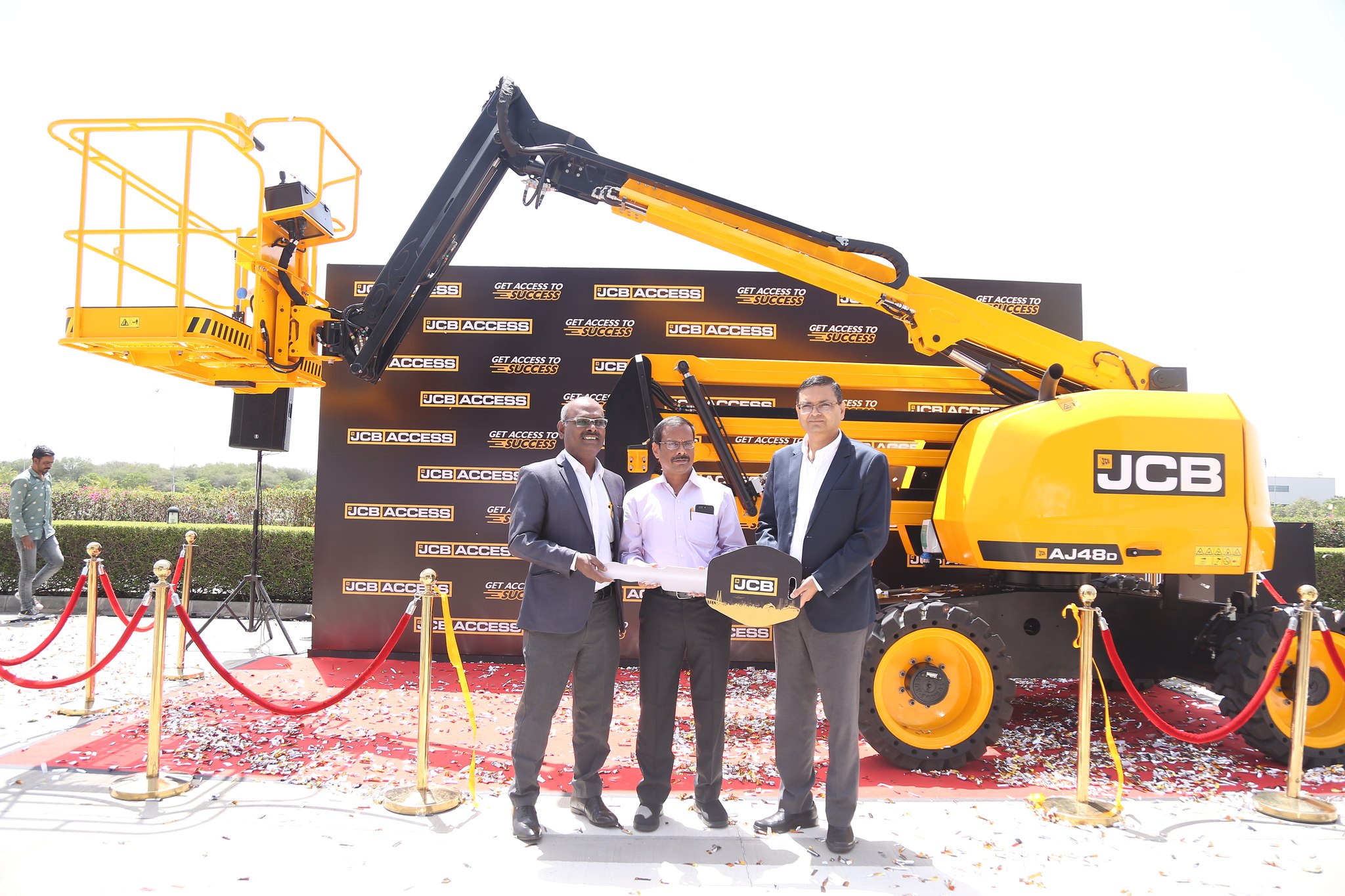 JCB - JCB Access India had a Grand Launch for its new... | Facebook