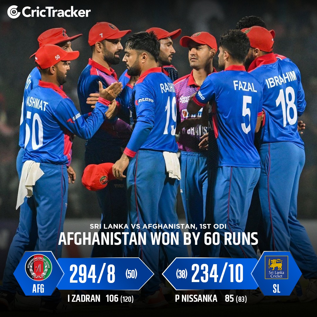 CricTracker - Afghanistan register their first ever ODI... | Facebook