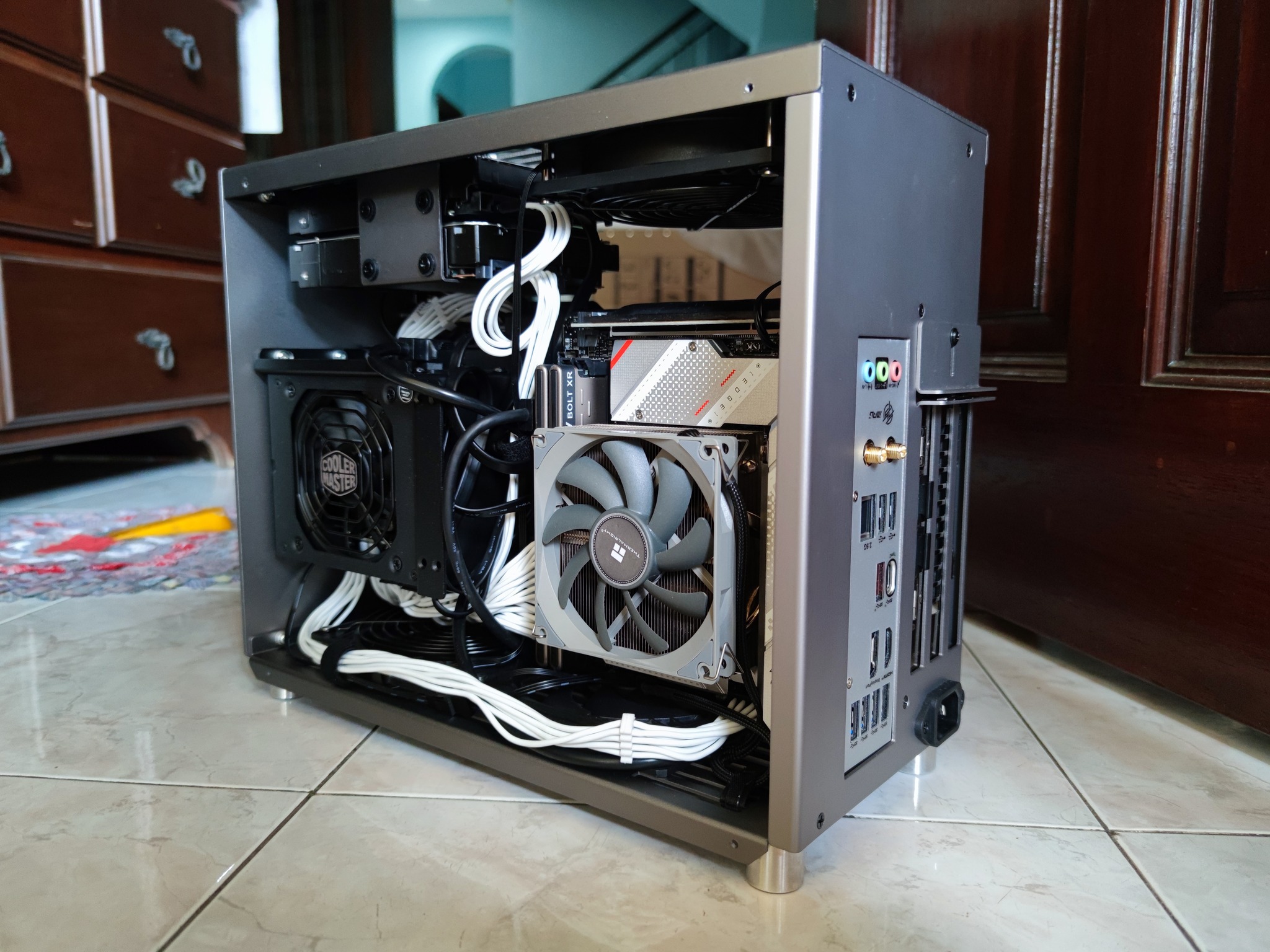 My gaming PC setup with i7-7700k and MSI 1660 Super