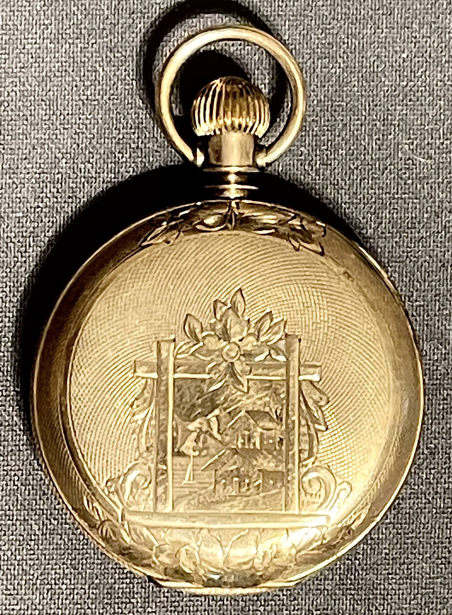 Montre De Poche Ancienne Elgin G.M. Wheeler En étain - Modèle De 1873, Parfait Pour Collectionneurs