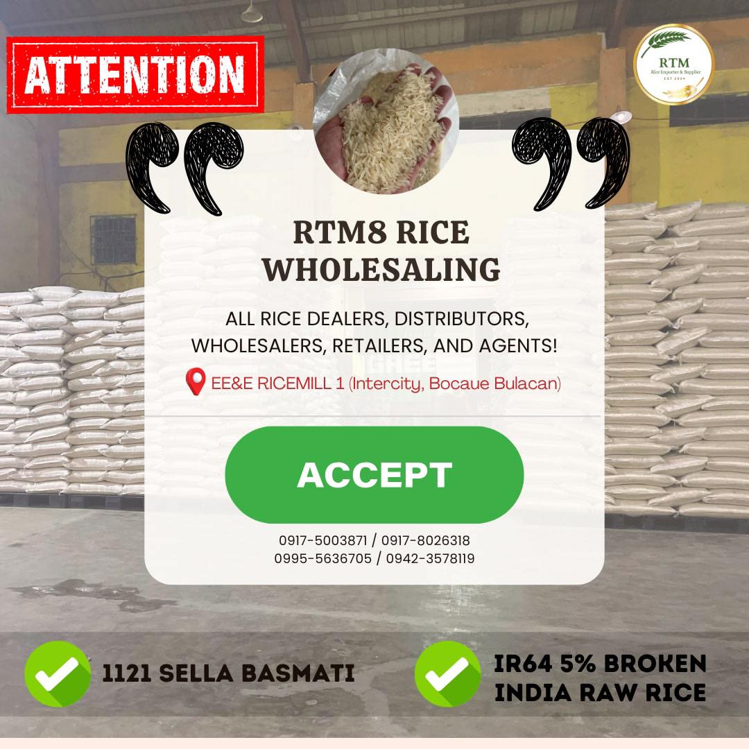 Pampanga Rice Dealer/Retaler | 📣Calling all the rice dealers ...