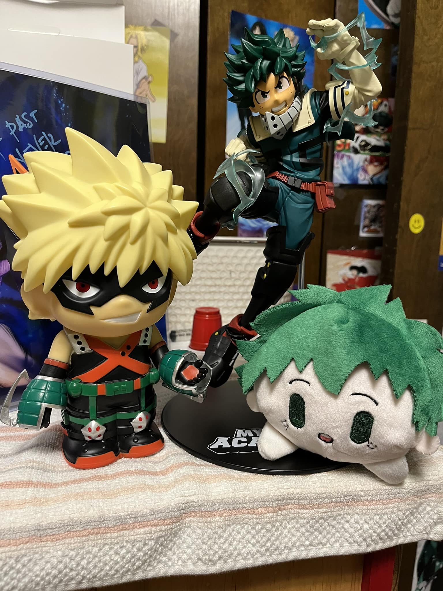 ✨ SHF Deku with Revoltech & McFarlane Deku for size comparison