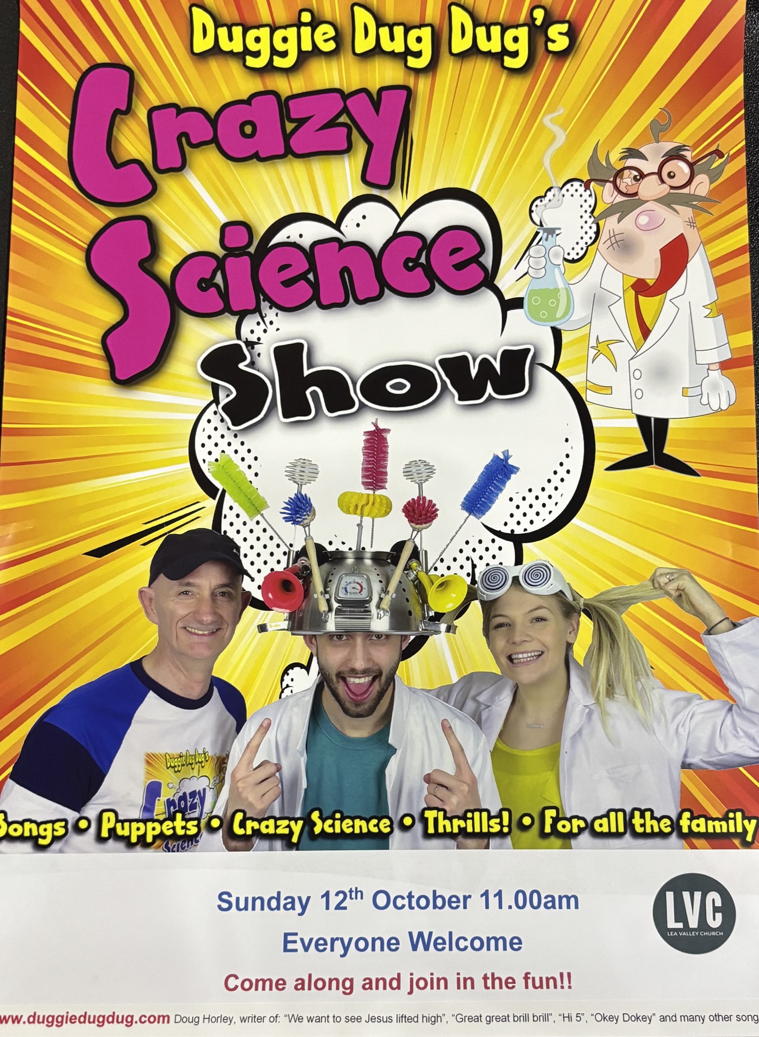 Crazy Science Show with Dougie Doug Doug