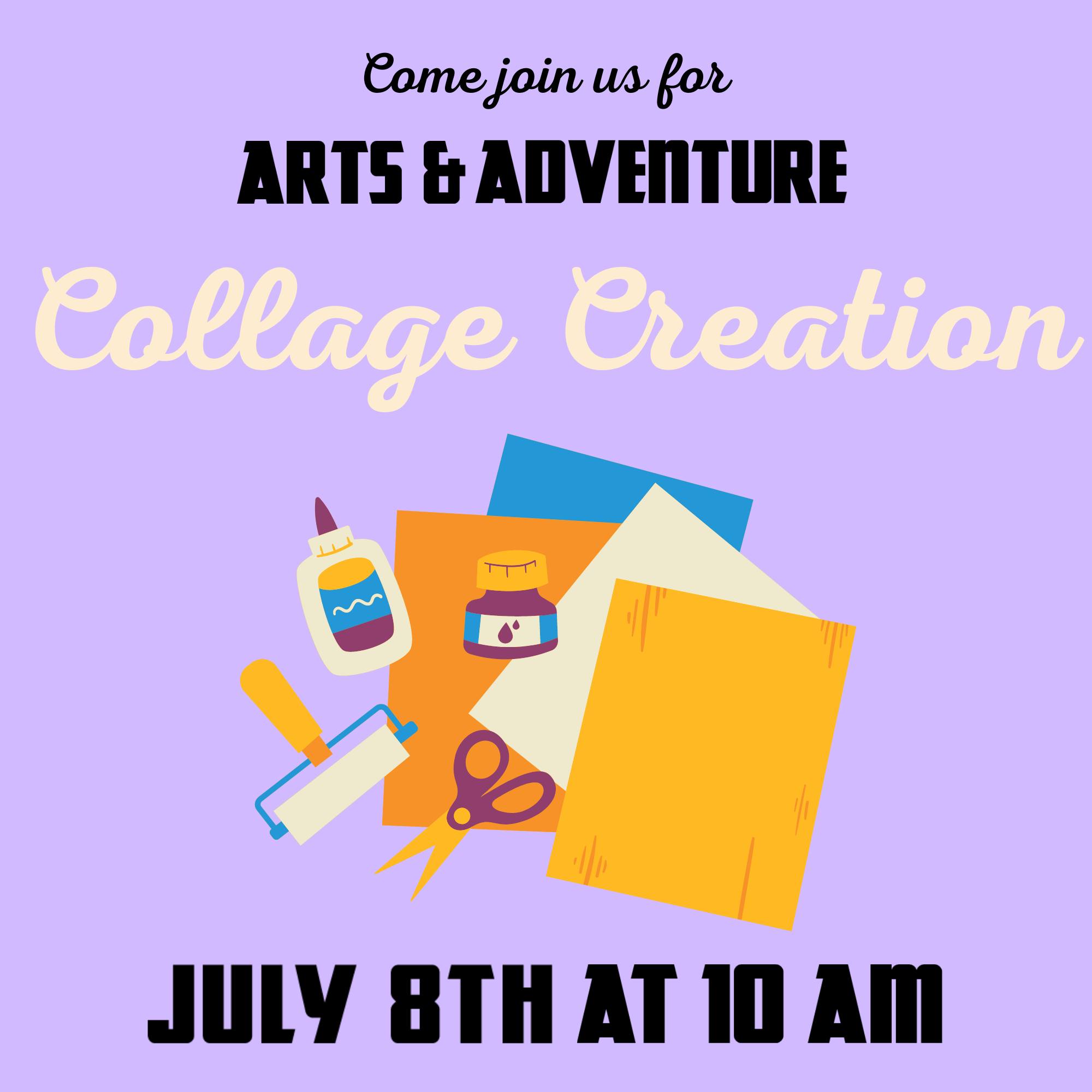 Learn about the art of collage and... - Arcade Free Library