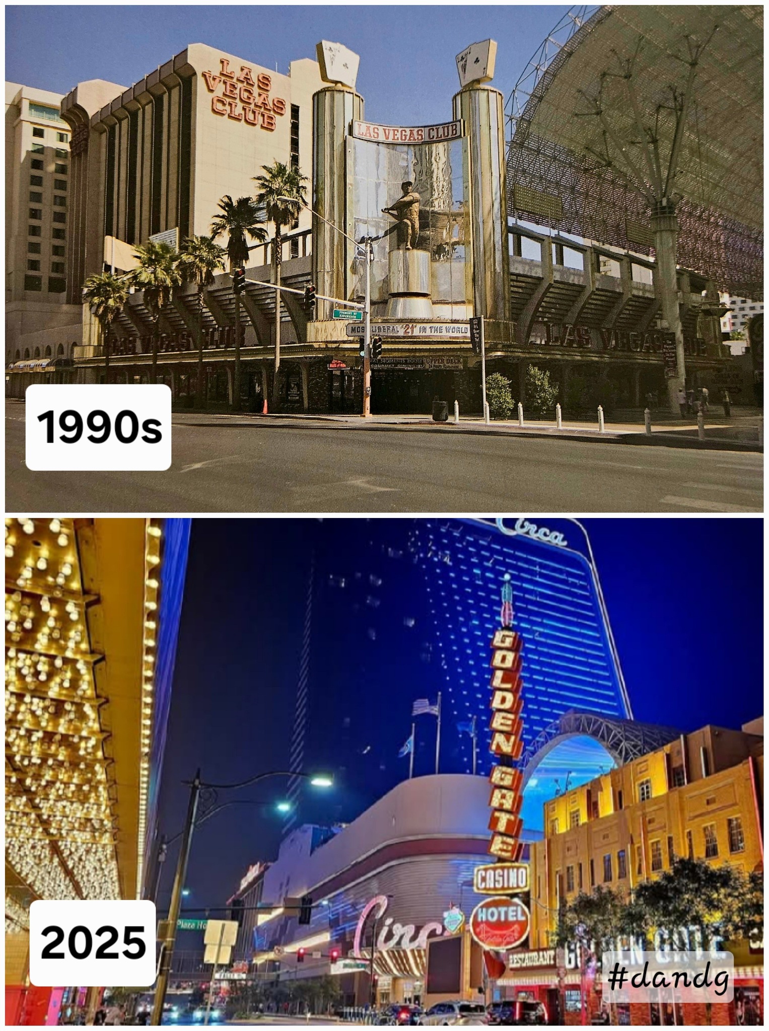The Circa Resort & Casino stands where the Las Vegas Club