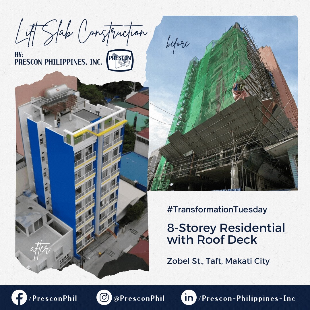 Prescon - Lift Slab is another method of Flat Slab Construction which ...