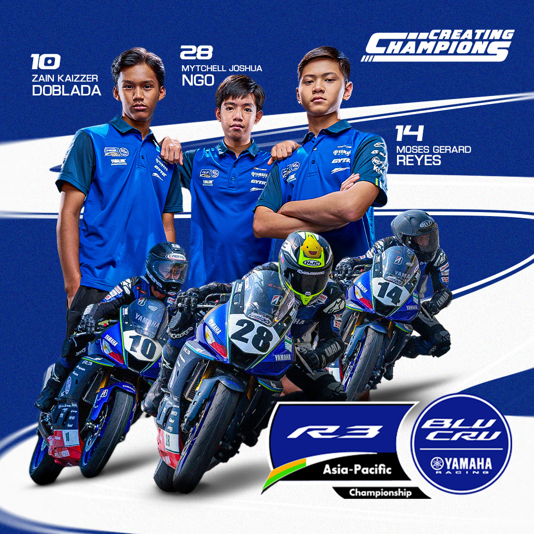 Yamaha - Let’s rally behind our Filipino young riders with Moses Gerard ...