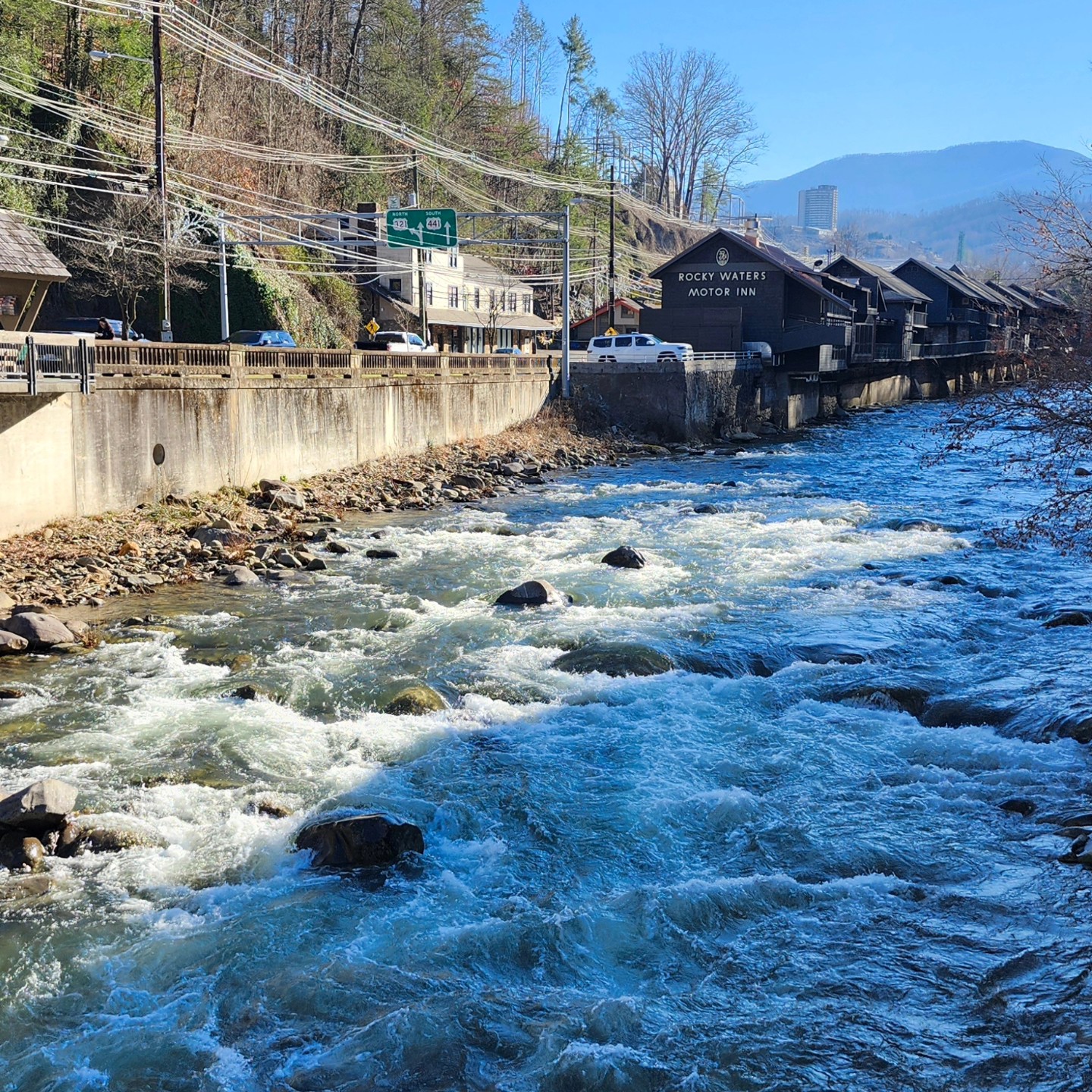 Gatlinburg - If you love the sights and sounds of a rushing river ...