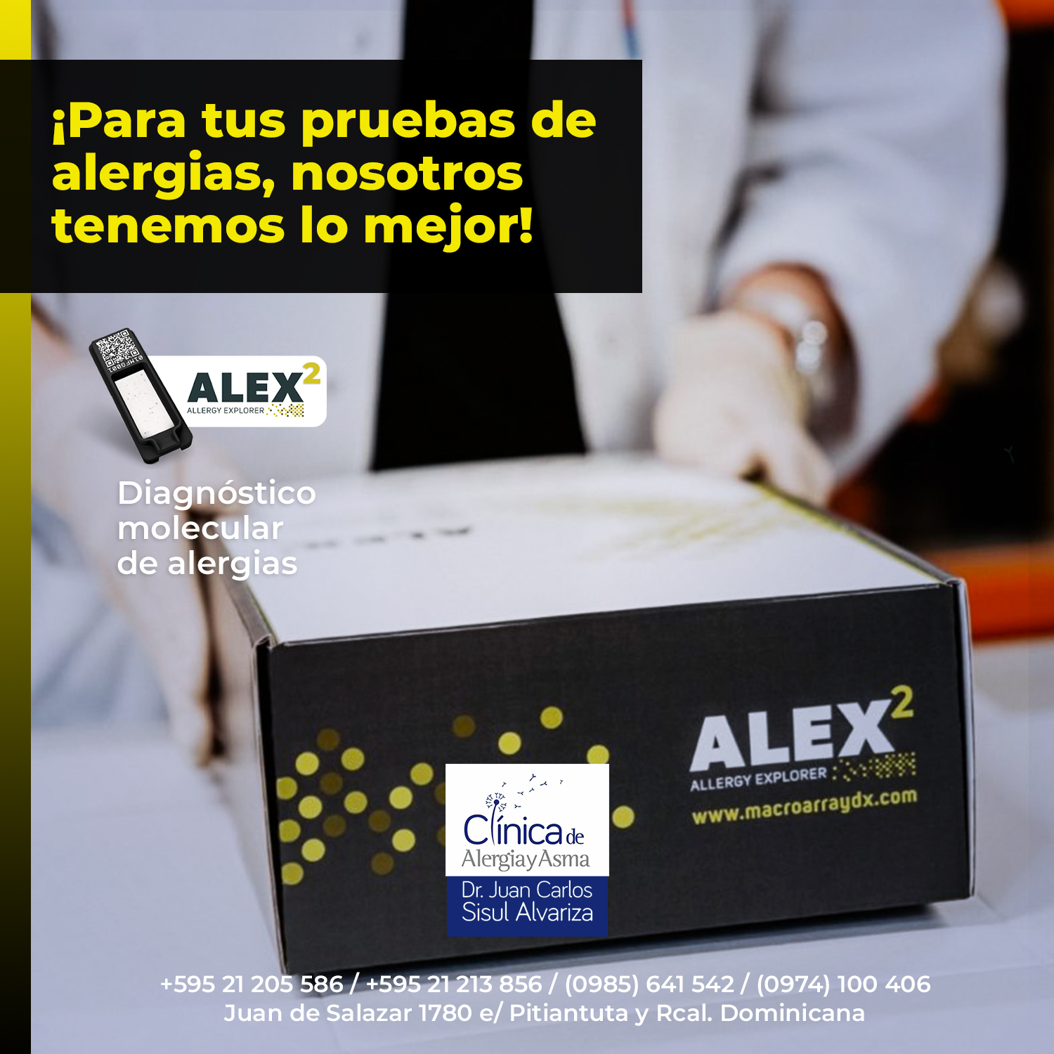 Clinica Sisul - ALEX 2TEST, prueba en sangre que permite... | Facebook