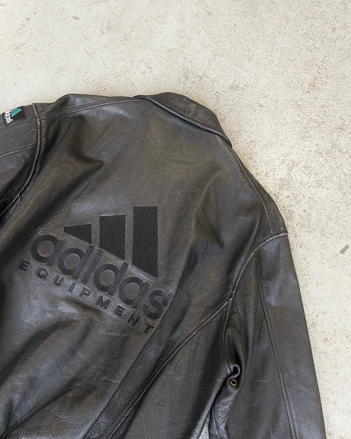 Drip Clothing - Adidas Equipment Leather Jacket Archive 