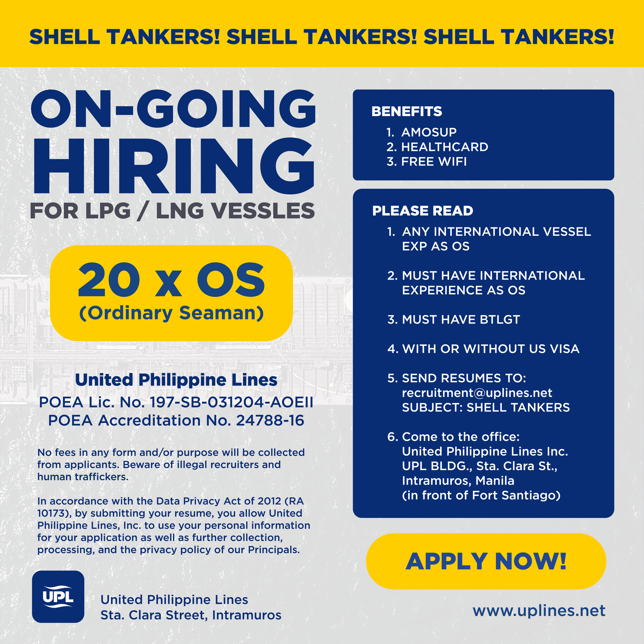 SHELL TANKERS! SHELL... - United Philippine Lines, Inc. | Facebook