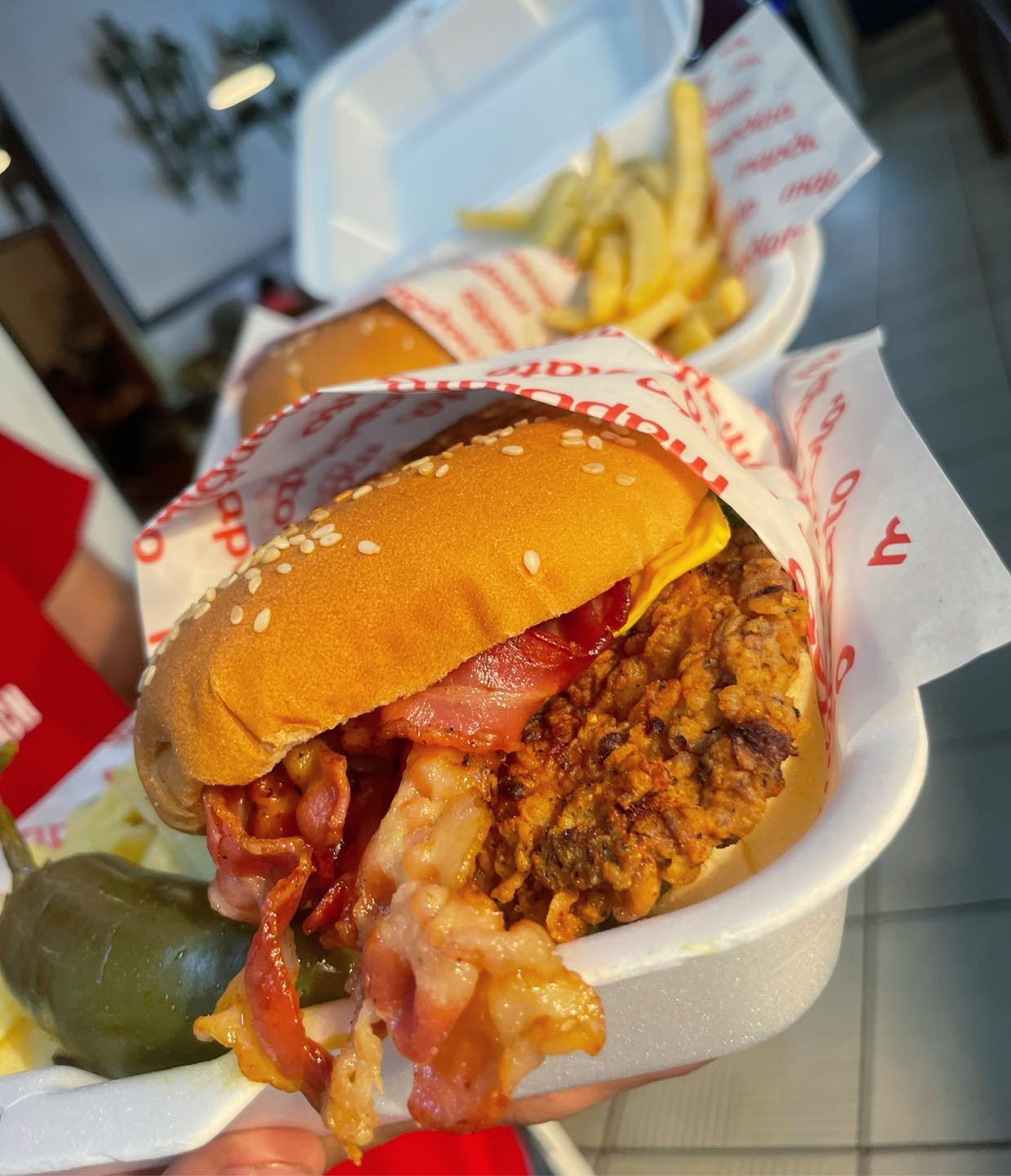 Mapolato - ¿Desayunar hamburguesa? Claro que si 😋 en...